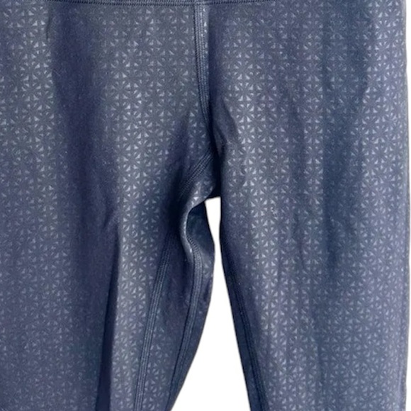 Lululemon Align Pant II 25" Lattice Work Emboss Black size 2